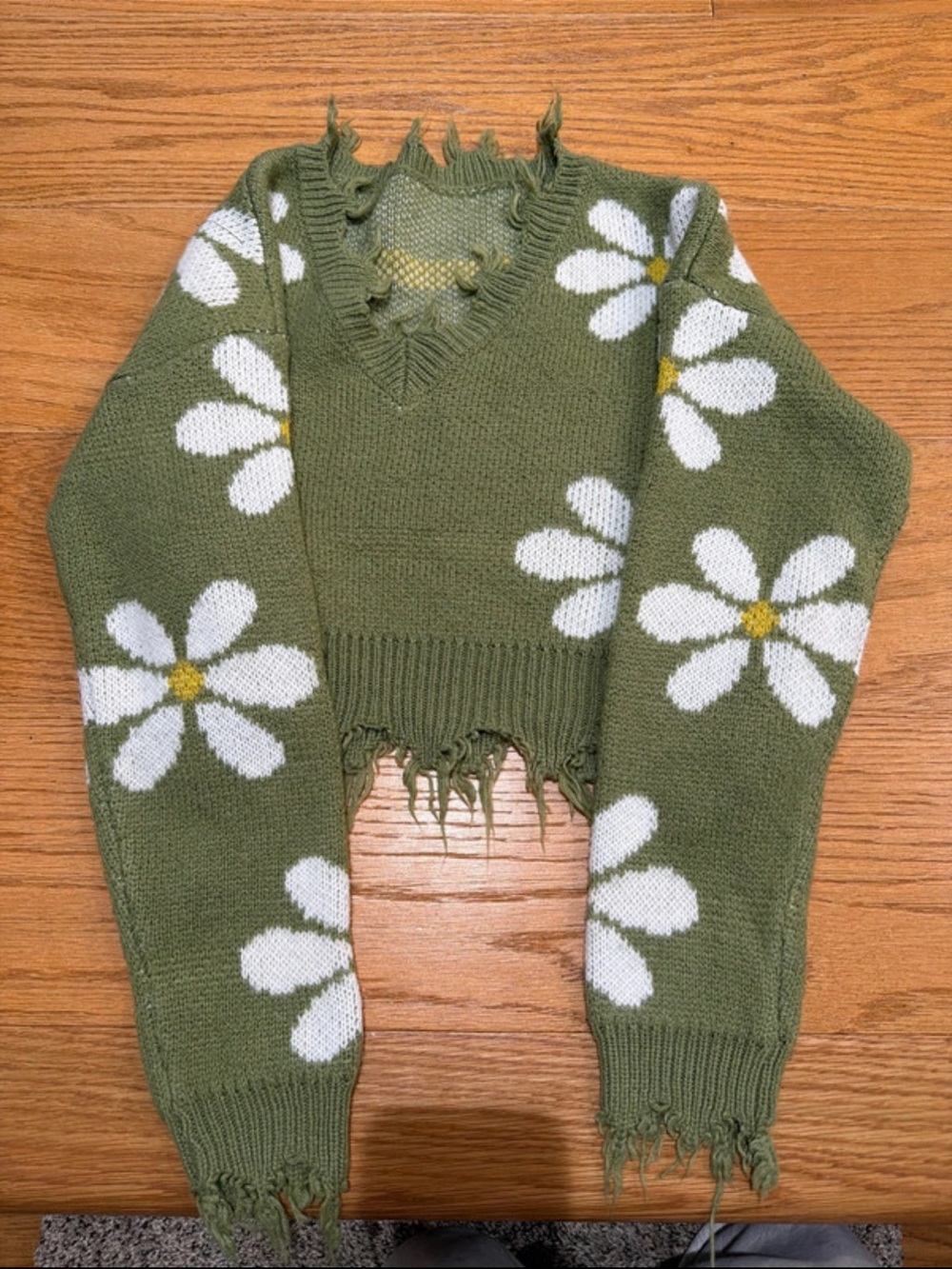 Cropped sweater